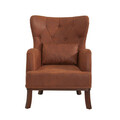 Fotoliu, Unique Design, 867UNQ1515, Lemn de carpen, Maro