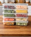 Set recipiente depozitare, Hermia, 639OKK1227, Transparent