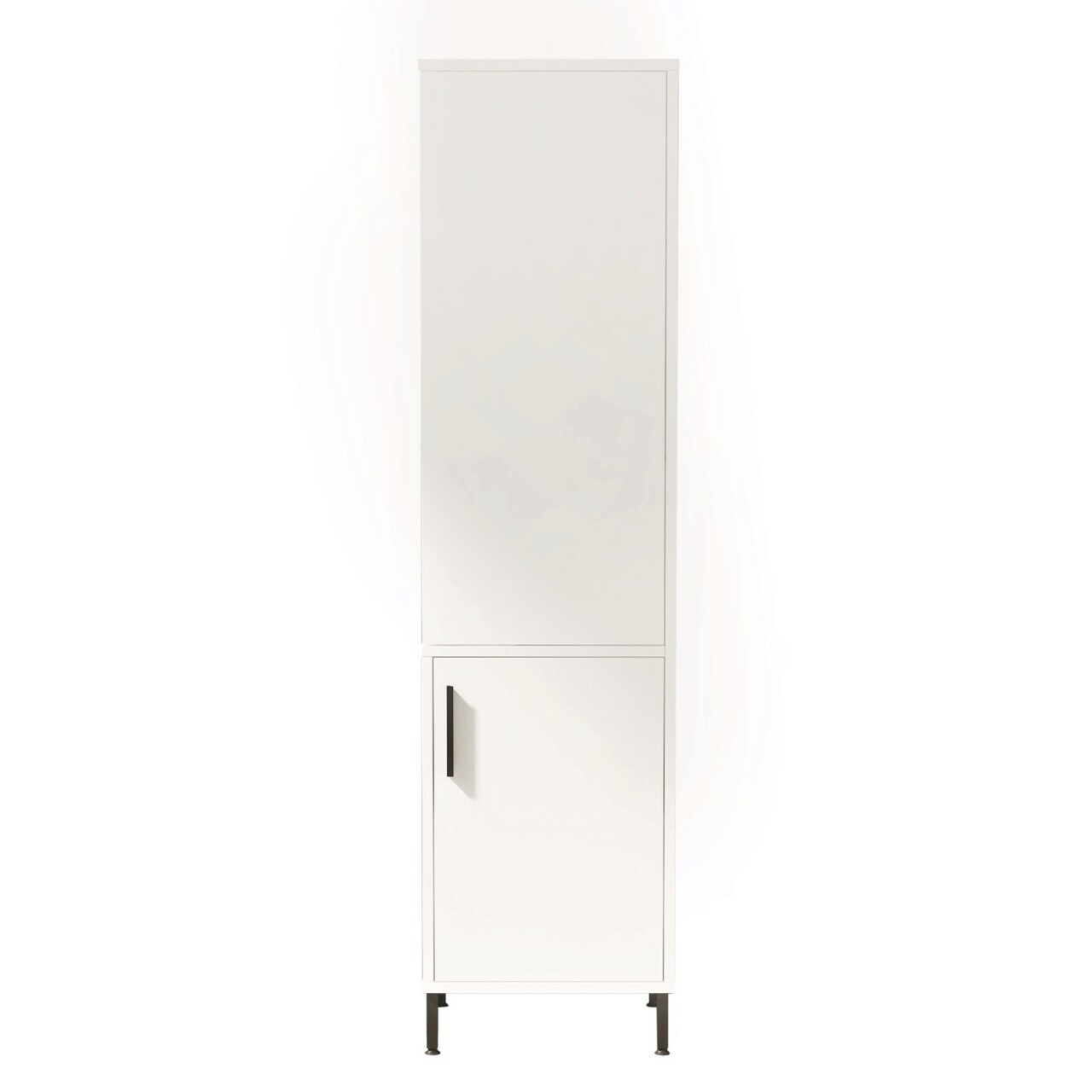 Dulap multifunctional, Locelso, VI1-W, 45x173.6x35.5 cm, Alb