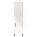 Dulap multifunctional, Locelso, VI1-W, 45x173.6x35.5 cm, Alb