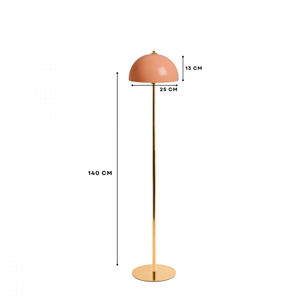 Lampadar, L'essentiel Maison, 780SGN2639, Somon / Aur - view 3
