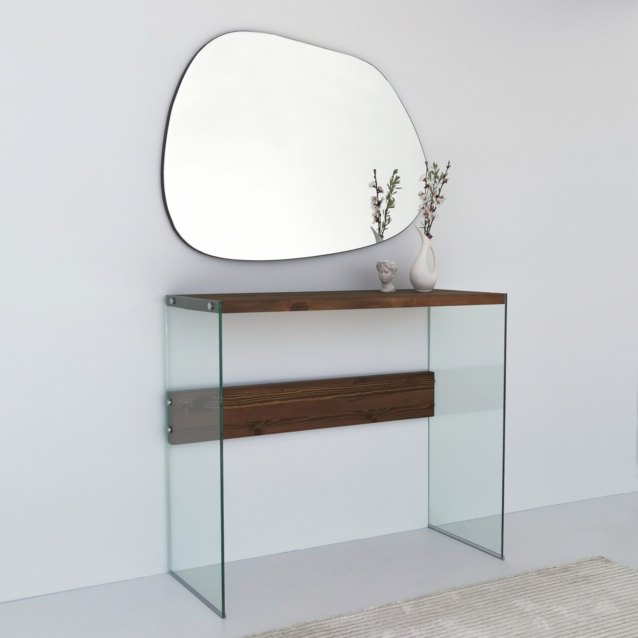 Oglinda Decorativa Amorphous, Neostill, 90x70 Cm, Transparent