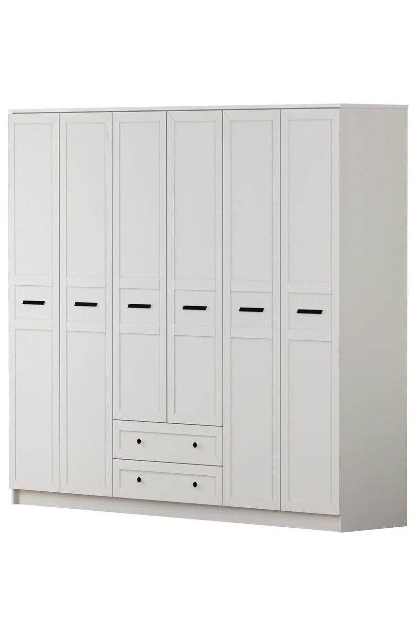 Set dormitor pentru copii, Rabi, Rb-168-01-006-01, Alb mat - 1 | YEO