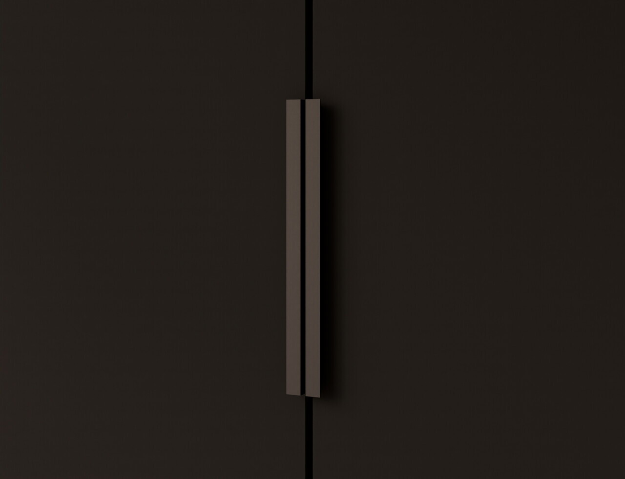 Dulap pentru haine ELTAP, B-SZA100, Mirtillo, 100x60x216 cm, PAL laminat, negru — imaginea 8