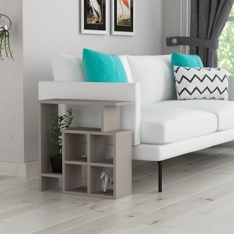 Masuta pentru living Mondri, Decotie, 55x20x57 cm, cafeniu