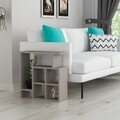 Masuta pentru living Mondri, Decotie, 55x20x57 cm, cafeniu