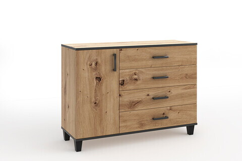 Comoda ADRK, Pola 02, 120x40x90 cm, PAL laminat, artisan