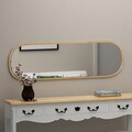 Oglinda decorativa, Siam, Magnum, 40x120x2.2 cm, MDF , Natural