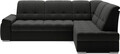 Coltar extensibil dreapta 3 locuri ELTAP, RT-04FL, Sado, 272x192x95 cm, lemn/poliester, gri inchis