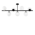 Lustra, Fulgor, 942FLG1216, Metal, Negru