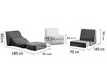 Canapea extensibilă cu 1 loc, Artie, 560ARE4169, Cadru: FĂRĂ CADRU, Bej