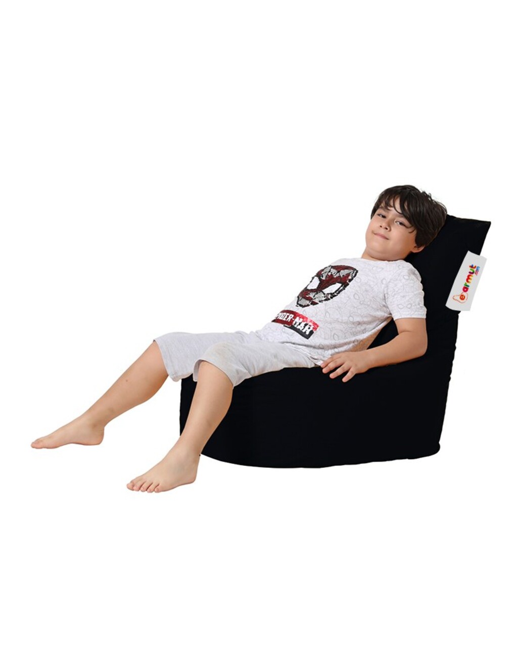 Fotoliu de gradina Bean Bag, Hanah Home, 248FRN1402, Negru - view 4