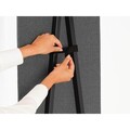 Placa pentru calcat cu aburi, Brabantia, Linn, 42x97 cm, otel/textil, negru piper