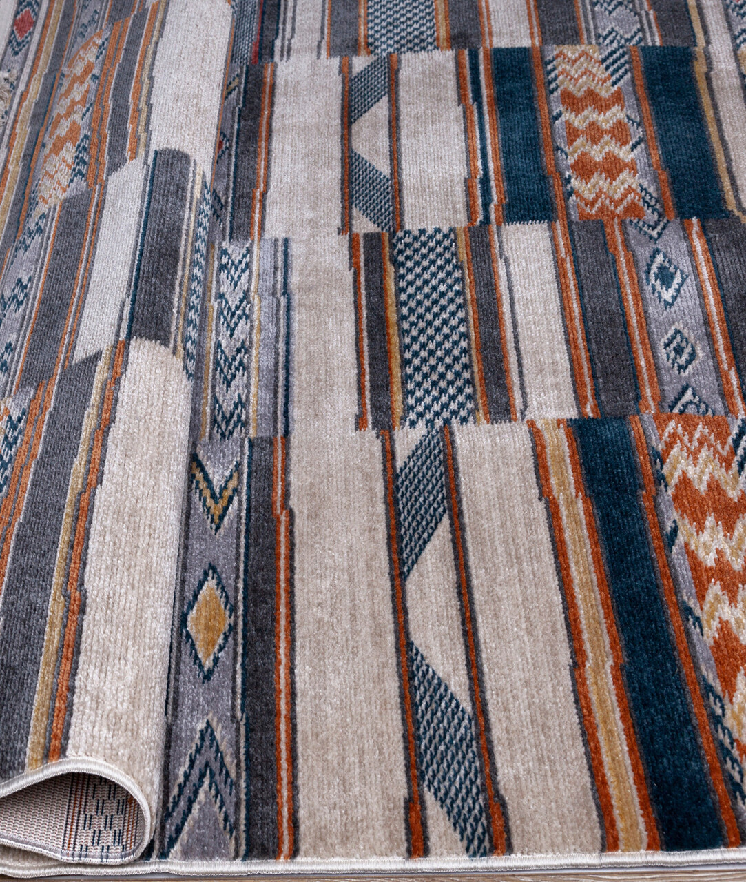 Covor, 80241A , 200x290 cm, Poliester, Crem / Antracit - 2 | YEO