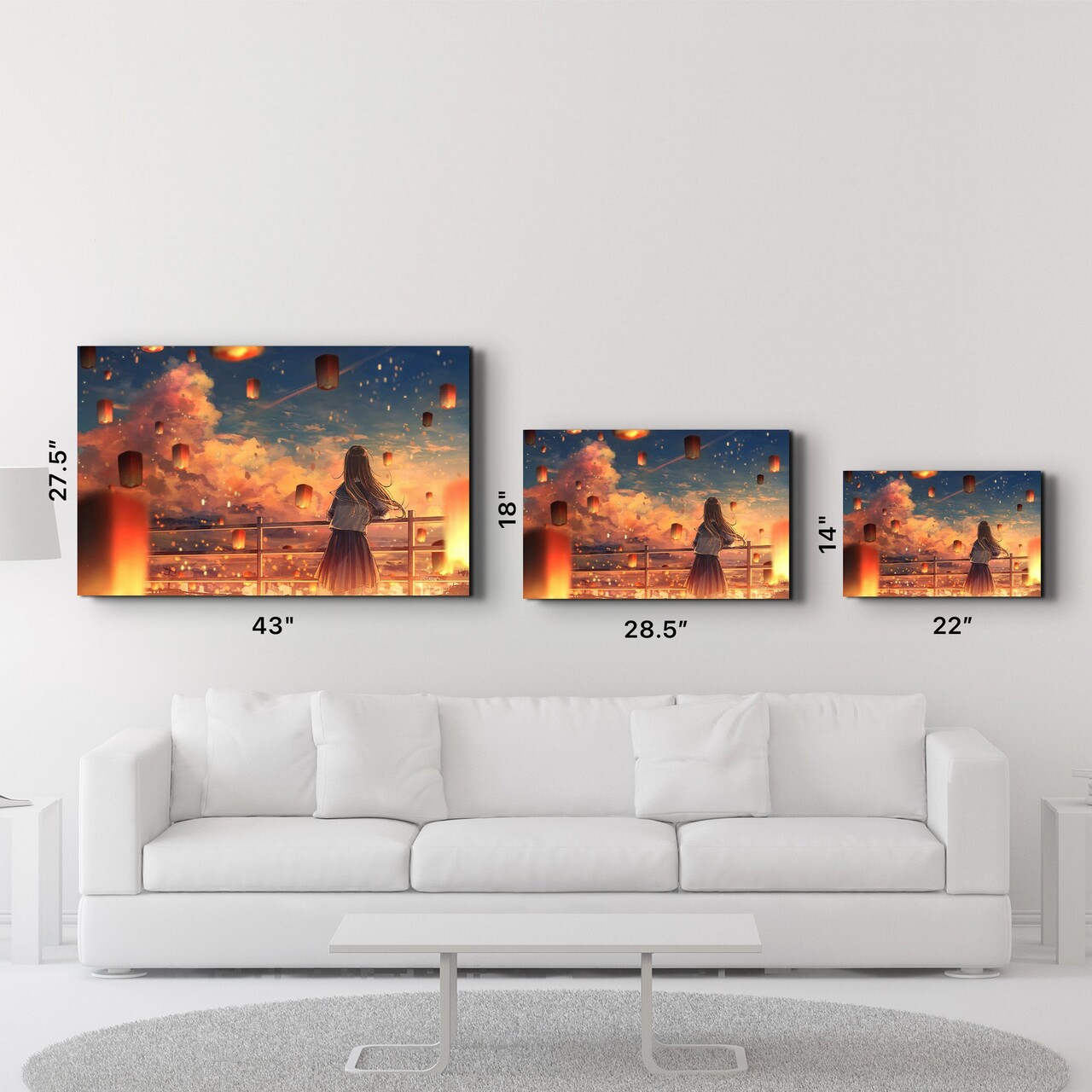 Tablou decorativ, VFT-2090, Dimensiuni: 70 x 110 cm, Multicolor - view 6