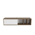 Comoda TV, Zena Home, Teo Floating, Nuc/Alb