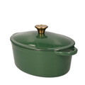Oala Andreas, Homla, 36x22x17 cm, 3.5 L, fonta, verde