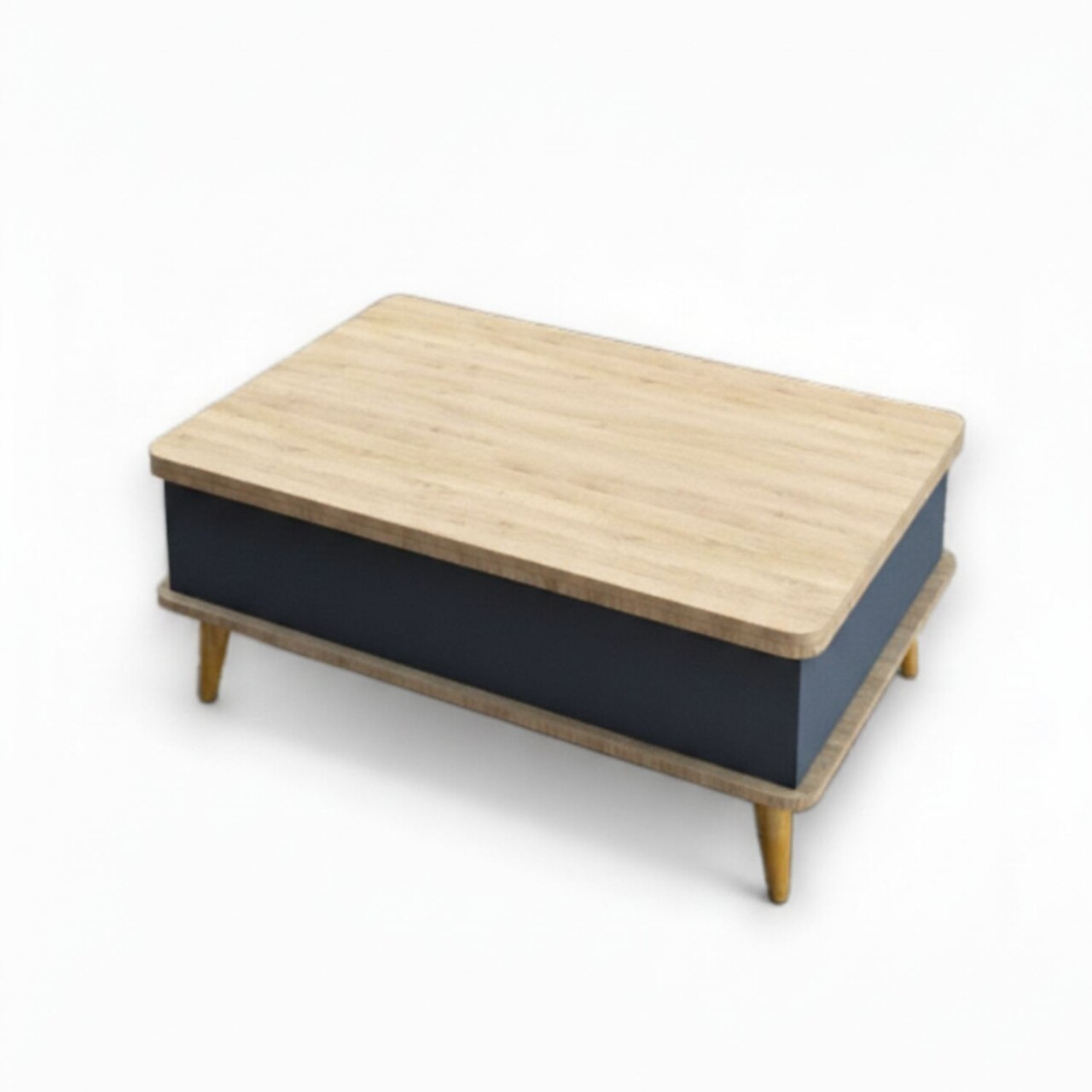 Masuta de cafea, Hanah Home, Dy Ada, 90x38x60 cm, PAL, Alaska / Anthracite - view 3