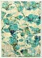 Covor Charles, Decorino, 100x150 cm, polipropilena, turcoaz