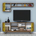 Set mobilier living, Hommy Craft, Ayla, Nuc / Galben