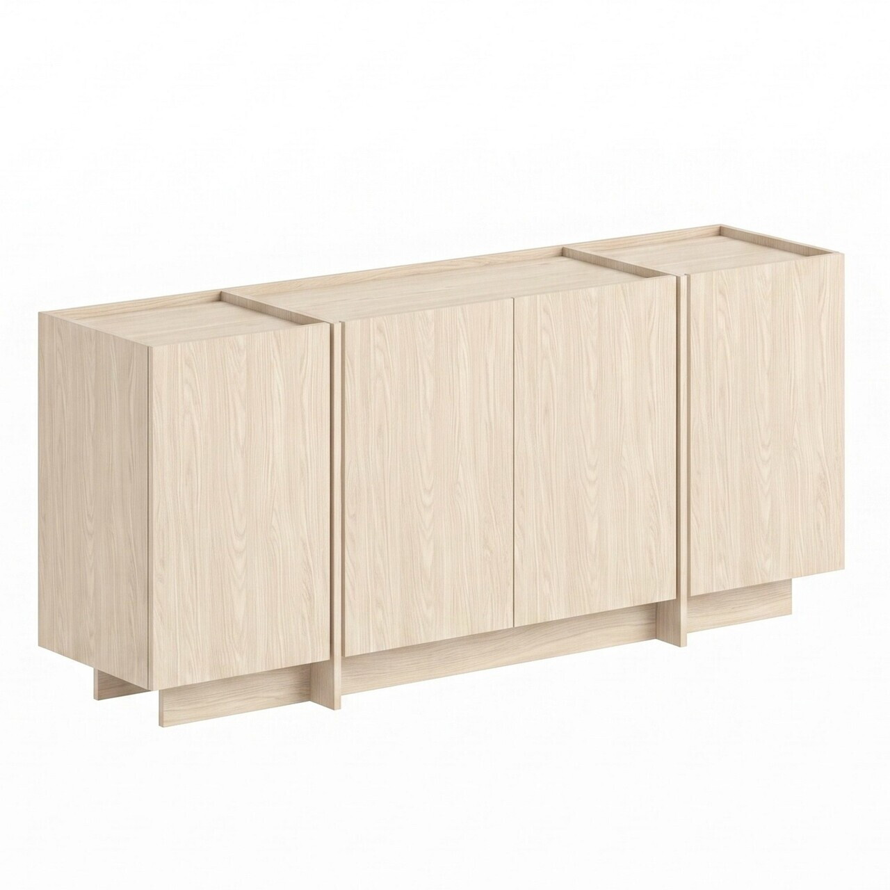 Consola, Nordure, Dorma, 180x80x45 cm, Stejar Compass — imaginea 6