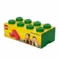 Cutie de depozitare LEGO, 12.1 L, polipropilena, verde