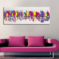 Tablou decorativ, PC92, Canvas, 30 x 80 cm, Multicolor