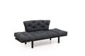 Canapea extensibilă de grădină cu 2 locuri, Atelier del Sofa, 859FTN2912, Antracit