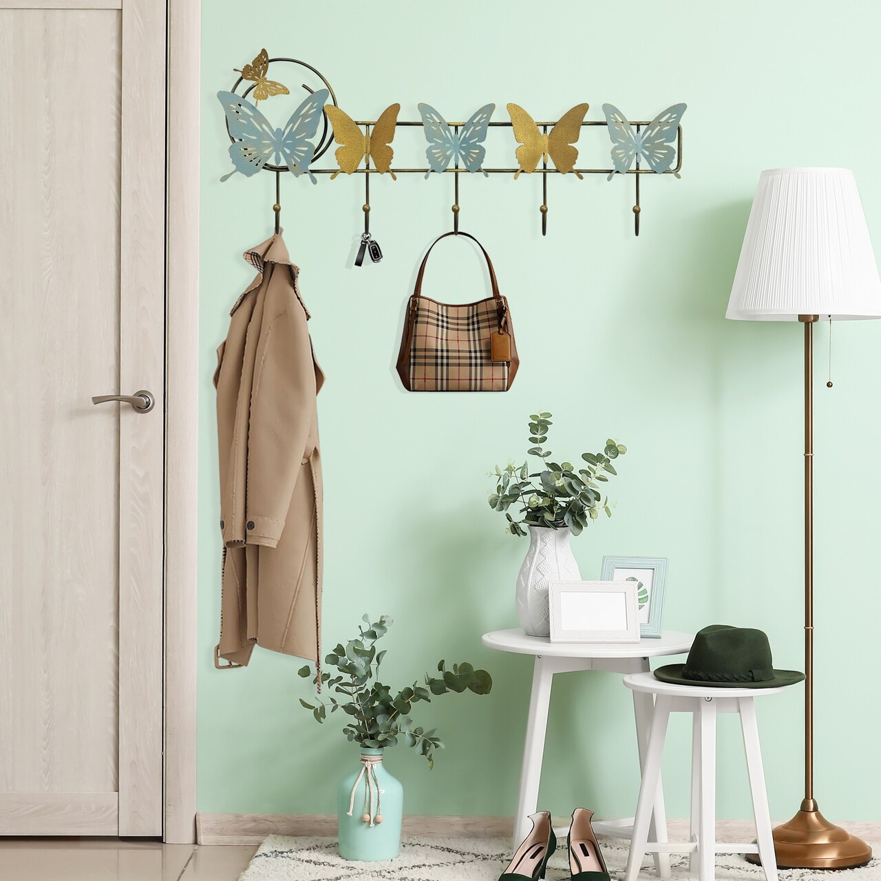 Cuier de perete Diana Dimensiune: 61 x 23 cm Multicolor