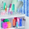 Cos pentru depozitare Clarity, iDesign, 30.5x20.5x15.2 cm, transparent
