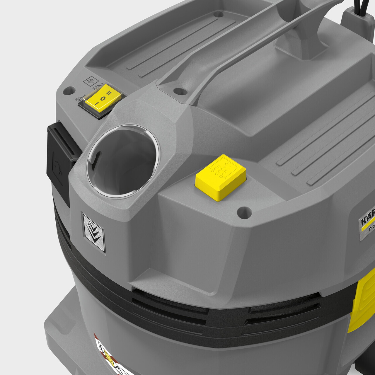 Aspirator umed-uscat profesional NT 22/1 Ap Te, Karcher, gri — imaginea 5