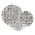 Serviciu de masa 18 piese Ciryl, Versa, portelan, gri