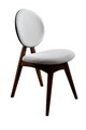 Set 2 scaune, Vow Chair, Touch v2, 54 x 93 x 55 cm, lemn de carpen, crem