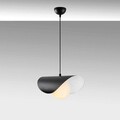 Lustra, Tatum, 584TTM2118, Metal, Alb/Negru