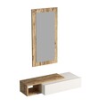 Bufet, Arnetti, Vien, 82x15 cm, PAL, Pin Atlantic / Alb