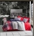 Lenjerie de pat dubla Marco, Cotton Box, 4 piese, 240 x 260 cm, 100% bumbac ranforce, multicolora