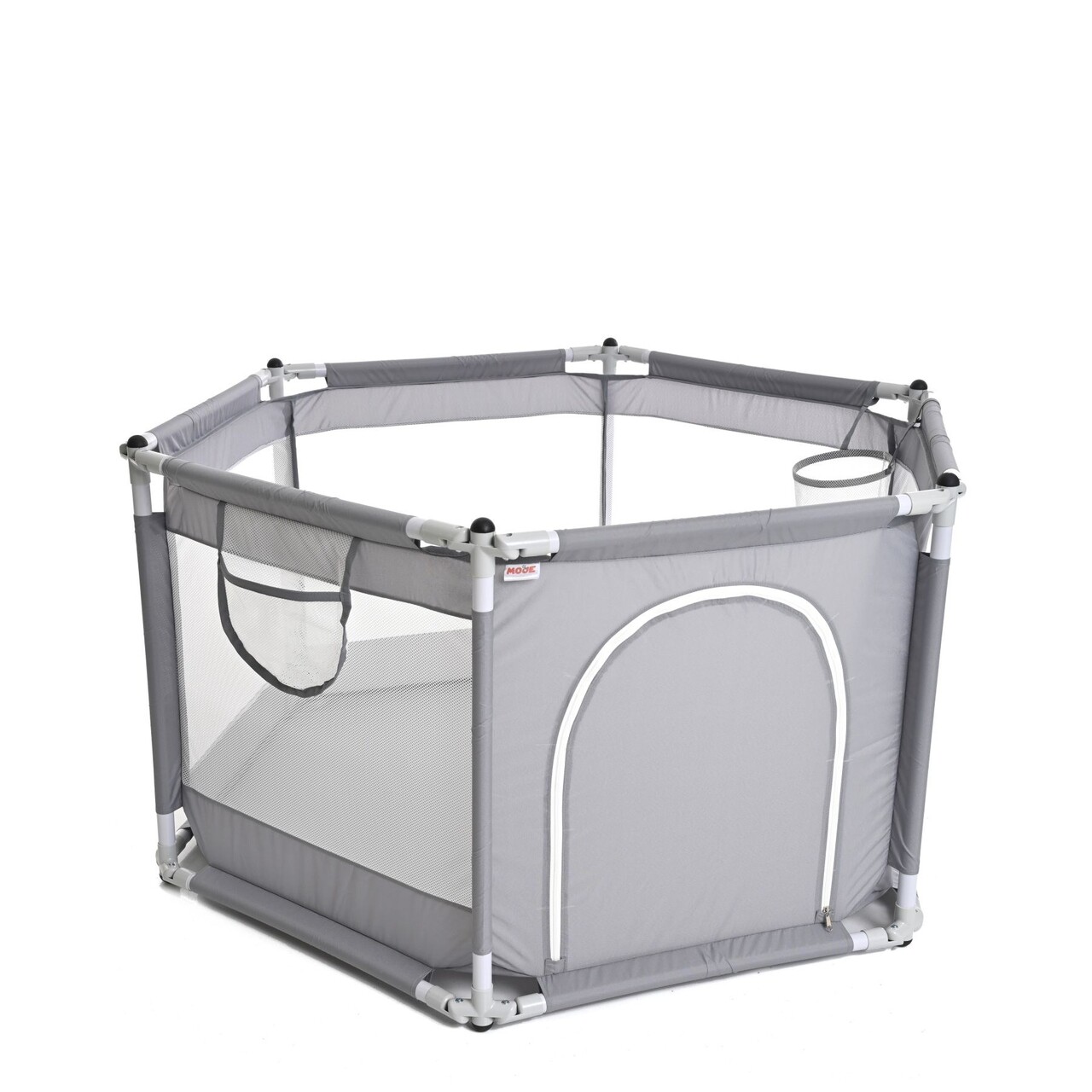 Piscina cu bile, Wallxpert, Ball Pitt, Plastic, Gri - view 4