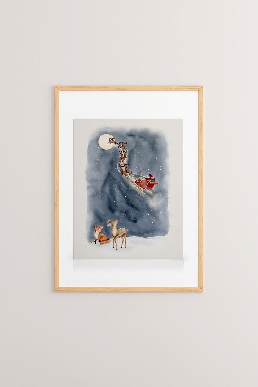 Tablou decorativ, Nwyearsngmdl105, MDF, Multicolor — imaginea 3