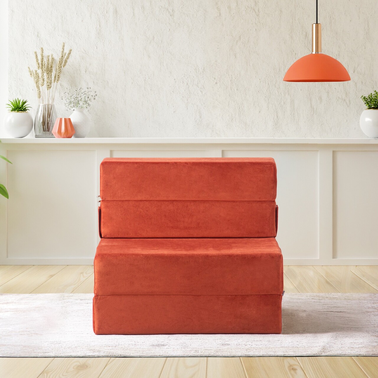 Fotoliu extensibil, Atelier del Sofa, 363SLD1134, Textil, Portocaliu - view 6