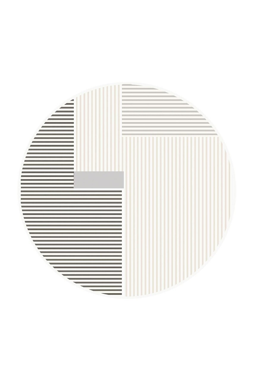 Covor, DC-4256-6, 180x180 cm, Poliester, Gri — imaginea 2