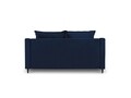 Canapea, Freesia, Mazzini Sofas, 2 locuri, 150x94x90 cm, catifea, albastru regal