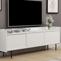 Comoda TV, Inarch, Atlas, 183.6x63x37 cm, Alb