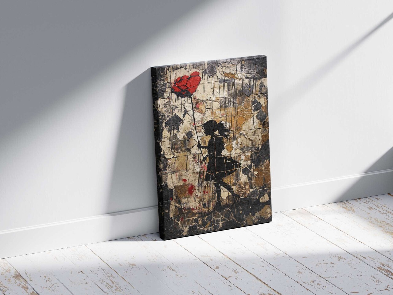 Tablou decorativ, YNS-1043-70 x 100, Lemn, Multicolor - view 3