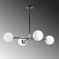 Lustra, Sheen, 521SHN3371, Metal, Alb/Negru