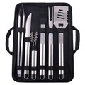 Set 8 piese pentru gratar, Zokura, inox