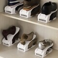 Set 6 organizatoare rabatabile pentru incaltaminte InnovaGoods, 26 x 7 x 10 cm, polipropilena