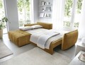 Coltar extensibil stanga 4 locuri ELTAP, LT-45MAN, Campo, 265x196x88 cm, lemn/poliester, mustar