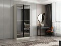 Dulap pentru haine, Hanah Home, Nisa, 90x210x52 cm, Gresie