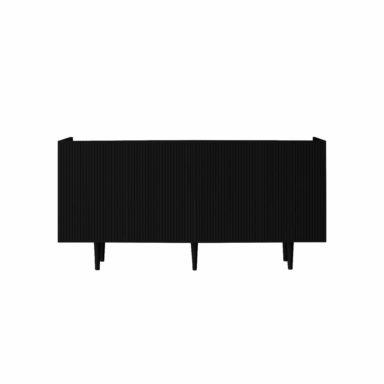 Consola, Hanah Home, Capella 160, 160x60x40 cm, MDF, Negru - view 4