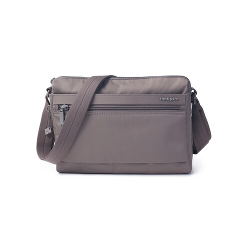 Geanta Eye Medium, INNER CITY, Hedgren, 29x9x21.5 cm, nailon, maro